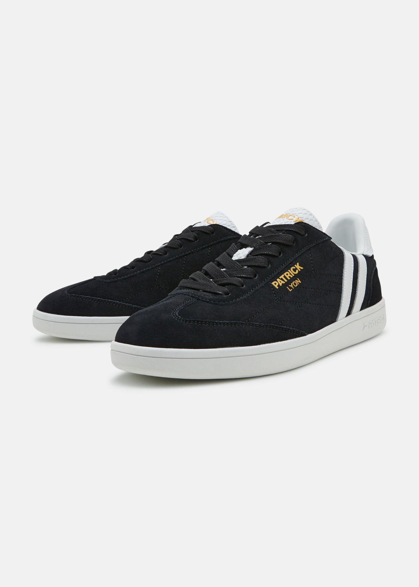 Patrick Lyon Trainer-Black White-Front