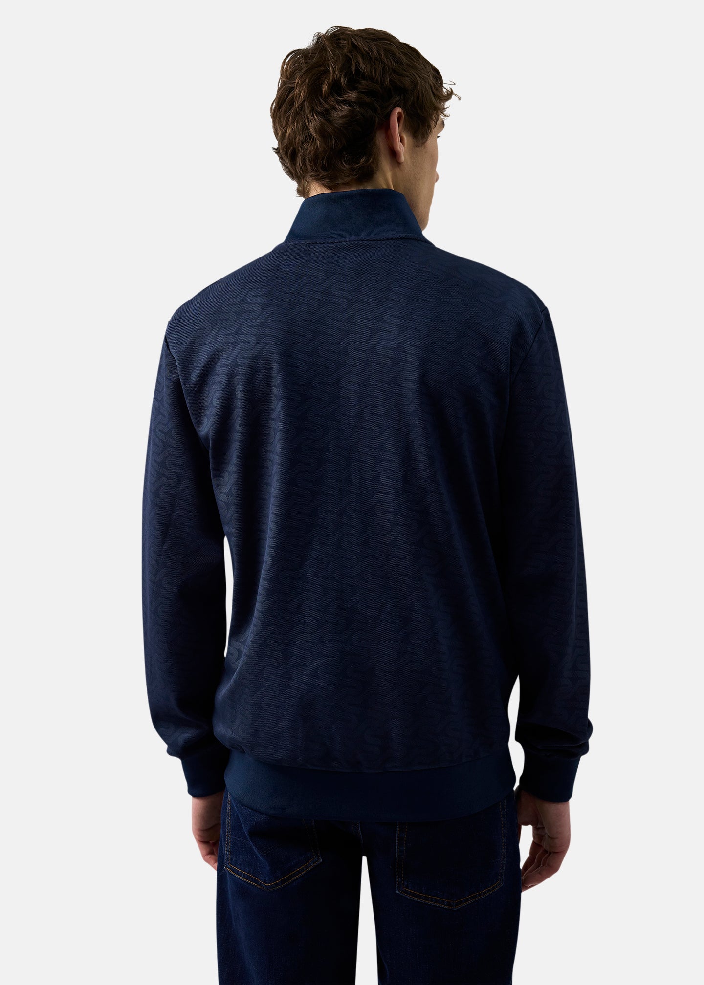 Patterson Track Top - Navy